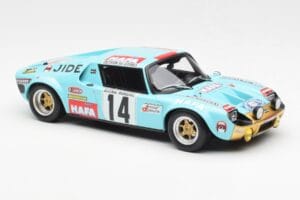 Jide 1600S Gr.4 #14 J. Ragnotti / Jaubert Criterium des Cevennes 1972 Otto 1:18 OT287 Resina - imagem 4 de 6