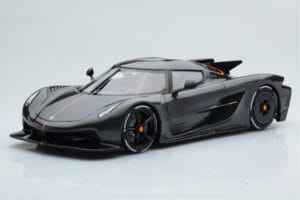 Koenigsegg Jesko Absolut Graphite Cinzento Asia Exclusive GT Spirit 1:18 CLDC025
