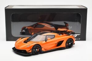 Koenigsegg Jesko Attack Tang Laranja GT Spirit 1:18 GT898 Resina - imagem 6 de 6