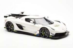 Koenigsegg Jesko Attack Branco GT Spirit 1:18 GT389 Resina - imagem 4 de 6