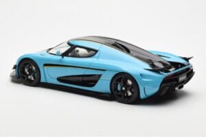Koenigsegg Regera Baby Azul GT Spirit 1:18 GT881 Resina - imagem 5 de 6