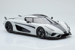 Koenigsegg Regera Cinzento Asia Exclusive GT Spirit 1:18 CLDC026 Resina - imagem 3 de 5