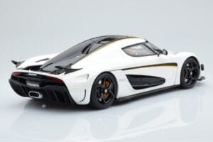 Koenigsegg Regera Branco GT Spirit 1:18 GT391 Resina - imagem 2 de 5
