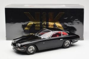 Lamborghini 400 GT 2+2 Preto KK-Scale 1:18 180394 Metal - imagem 6 de 6