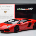 Lamborghini Aventador LP700-4 Andromeda Vermelho AUTOart 1:18 - image 10 of 10