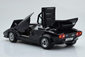 Lamborghini Countach LP5000S Preto AUTOart 1:18 74533 Metal - imagem 3 de 10