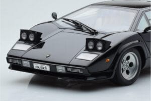 Lamborghini Countach LP5000S Preto AUTOart 1:18 74533 Metal - imagem 8 de 10