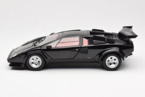 Lamborghini Countach LP 5000 Quattrovalvole Preto Kyosho 1:18 08320BK Metal - imagem 4 de 8