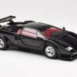 Lamborghini Countach LP 5000 Quattrovalvole Preto Kyosho 1:18 08320BK - image 6 of 8