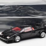 Lamborghini Countach LP 5000 Quattrovalvole Preto Kyosho 1:18 08320BK - image 8 of 8