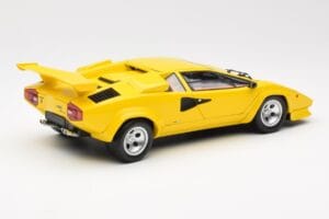 Lamborghini Countach LP 5000 Quattrovalvole Amarelo Kyosho 1:18 08320Y Metal - imagem 3 de 8