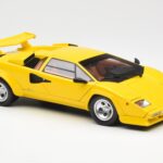 Lamborghini Countach LP 5000 Quattrovalvole Amarelo Kyosho 1:18 08320Y - image 6 of 8