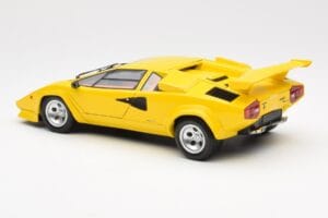 Lamborghini Countach LP 5000 Quattrovalvole Amarelo Kyosho 1:18 08320Y Metal - imagem 7 de 8
