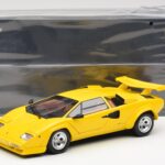 Lamborghini Countach LP 5000 Quattrovalvole Amarelo Kyosho 1:18 08320Y - image 8 of 8