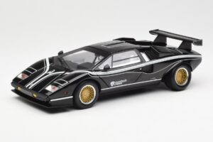 Lamborghini Countach LP 500R Preto Kyosho 1:18 08320C