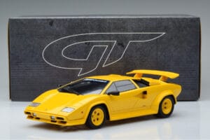 Lamborghini Countach Turbo Koenig Specials Amarelo GT Spirit 1:18 KJ010 Resina - imagem 6 de 6