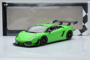 Lamborghini Gallardo LP600+ GT3 Verde Minichamps 1:18 151111101 Metal - imagem 6 de 6