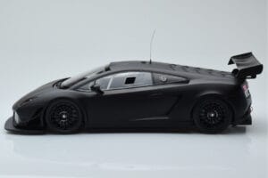 Lamborghini Gallardo LP600+ GT3 Preto Mate Minichamps 1:18 151111100 Metal - imagem 3 de 6