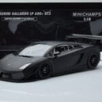 Lamborghini Gallardo LP600+ GT3 Preto Mate Minichamps 1:18 - image 6 of 6