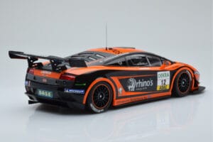 Lamborghini Gallardo LP600+ GT3 Rhinos Leipert Motorsport #12 A. Petrishin / D. Leiper ADAC GT Masters 2011 Minichamps 1:18 1 - imagem 2 de 6