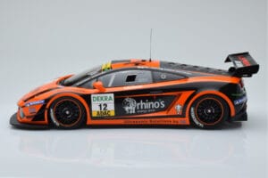 Lamborghini Gallardo LP600+ GT3 Rhinos Leipert Motorsport #12 A. Petrishin / D. Leiper ADAC GT Masters 2011 Minichamps 1:18 1 - imagem 3 de 6