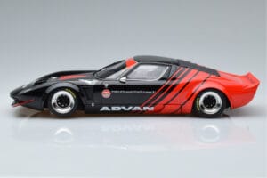 Lamborghini Miura LB Works Liberty Walk Advan GT Spirit 1:18 KJ033 Resina - imagem 3 de 6