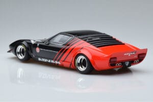 Lamborghini Miura LB Works Liberty Walk Advan GT Spirit 1:18 KJ033 Resina - imagem 5 de 6