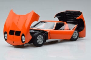 Lamborghini Miura SV Laranja AUTOart 1:18 74542 Metal - imagem 2 de 8