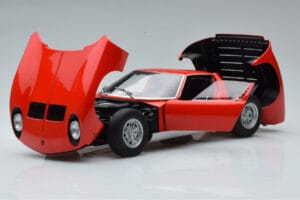 Lamborghini Miura SV Vermelho AUTOart 1:18 74543 Metal - imagem 2 de 8