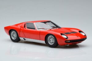 Lamborghini Miura SV Vermelho AUTOart 1:18 74543 Metal - imagem 6 de 8