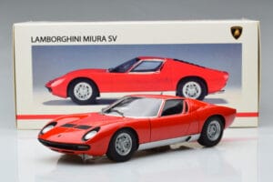 Lamborghini Miura SV Vermelho AUTOart 1:18 74543 Metal - imagem 8 de 8