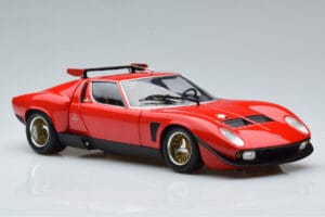Lamborghini Miura SVR Vermelho Kyosho 1:18 08319RBK Metal - imagem 6 de 9
