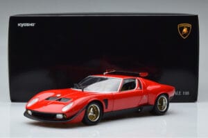 Lamborghini Miura SVR Vermelho Kyosho 1:18 08319RBK Metal - imagem 9 de 9