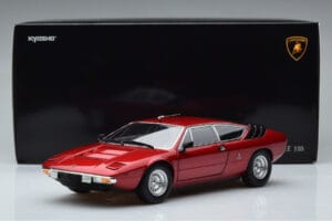 Lamborghini Urraco P250 Vermelho Kyosho 1:18 08446R Metal - imagem 10 de 10