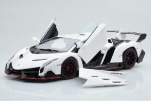 Lamborghini Veneno Branco AUTOart 1:18 74507 Metal - imagem 2 de 8
