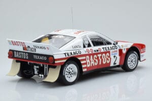 Lancia 037 Bastos #2 P. Snijers / D. Colebunders Rally Ypres 1985 IXO 1:18 18RMC136 Metal - imagem 2 de 6