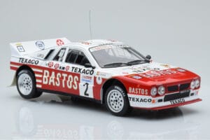 Lancia 037 Bastos #2 P. Snijers / D. Colebunders Rally Ypres 1985 IXO 1:18 18RMC136 Metal - imagem 4 de 6