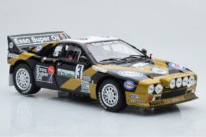 Lancia 037 ESSO #3 F. Tabaton Rally Targa Florio 1985 Kyosho 1:18 08306H Metal - imagem 6 de 8