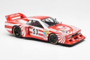 Lancia Beta Montecarlo Gr.5 #53 R. Patrese / E. Cheever 6 Hours of Silverstone 1980 MCG 1:18 MCG18814R Metal - imagem 4 de 6