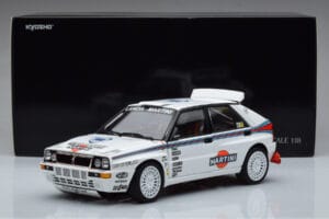 Lancia Delta HF Integrale Evoluzione Test Car Kyosho 1:18 08348G Metal - imagem 9 de 9