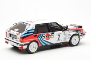 Lancia Delta Integrale 16V #2 M. Biasion / T. Siviero Rally Safari 1990 IXO 1:18 18RMC139A Metal - imagem 2 de 6