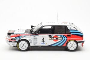 Lancia Delta Integrale 16V #4 A. Fiorio Rally Safari 1990 IXO 1:18 18RMC139B Metal - imagem 3 de 6