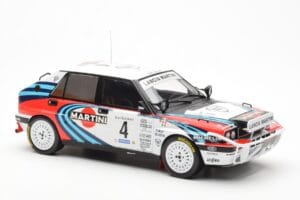 Lancia Delta Integrale 16V #4 A. Fiorio Rally Safari 1990 IXO 1:18 18RMC139B Metal - imagem 4 de 6