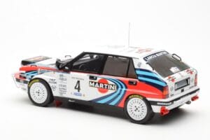 Lancia Delta Integrale 16V #4 A. Fiorio Rally Safari 1990 IXO 1:18 18RMC139B Metal - imagem 5 de 6
