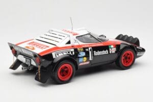Lancia Stratos HF #1 Hunsruck Rally 1978 Kyosho 1:18 08130D Metal - imagem 3 de 8
