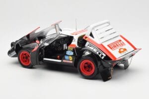 Lancia Stratos HF #1 Hunsruck Rally 1978 Kyosho 1:18 08130D Metal - imagem 5 de 8