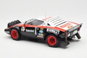Lancia Stratos HF #1 Hunsruck Rally 1978 Kyosho 1:18 08130D Metal - imagem 7 de 8