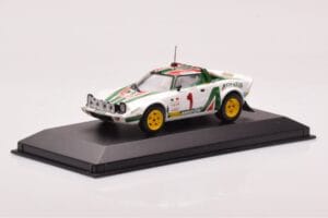 Lancia Stratos #1 S. Munari / S. Maiga Rally Monte Carlo 1977 Minichamps 1:43 430771201 Metal - imagem 2 de 4