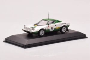 Lancia Stratos Alitalia #4 B. Waldegaard / H. Thorzelius Winner Rally Sweden 1975 Minichamps 1:43 430751204 Metal - imagem 2 de 4