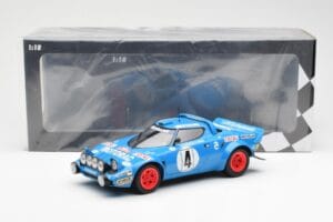 Lancia Stratos #4 B. Darniche / A. Mahe Winners Rally Monte Carlo 1979 Minichamps 1:18 155791704 Metal - imagem 6 de 6